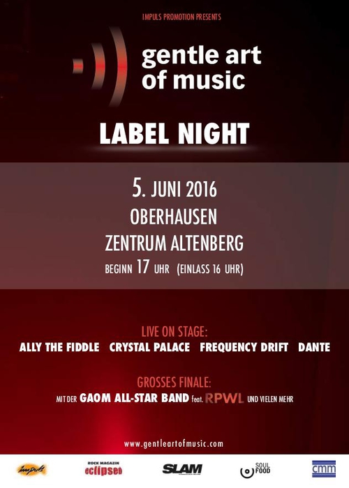 GENTLE ART OF MUSIC Label-Night